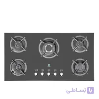 اجاق گاز صفحه ای پرنیان استیل مدل BP-5207