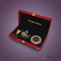 جعبه لوکس زعفران – 4 گرم زعفران سوپر نگین – کد 1111