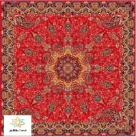 رومیزی ترمه ابریشم طرح اطلس کد ۱۰۲۱۲۷