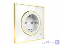 کلید پریز ارت دار ویرا مدل آلفا کلاسیک سفید