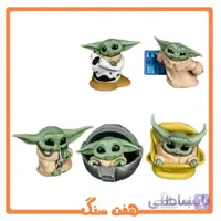 فیگور بیبی یودا گروگو جنگ ستارگان سری جدید مجموعه 6 عددی Baby Yoda Star Wars ACTION FIGURE