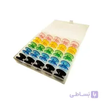 جعبه ماسوره 25 عددی چرخ خیاطی گلدوزی مدل 25-CO