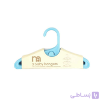 چوب آویز لباس کودک مادرکر Mothercare تک رنگ 3 عددی