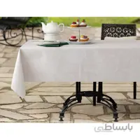 سفره مدل Elisa Bej/Beyaz سایز 200×140 سانتی متر مادام کوکو