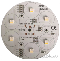 ماژول 6×2 وات آر جی بی آفتابی
