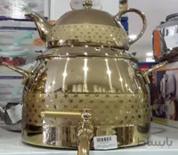 کتری قوری شیردار طلایی 3046/3041