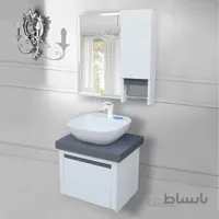 ست کابینت و روشویی مدل روشویی 5050 به همراه آیینه باکس