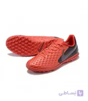 کفش چمن مصنوعی نایک تمپو Nike Tiempo Legend VIII TF Red Black