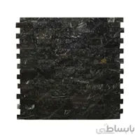 سنگ آنتیک آجری یک سانت مشکی