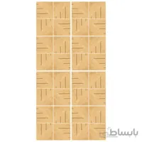 دیوارپوش تندیس و پیکره شهریار مدل امای کد W1010 06 بسته 32 عددی