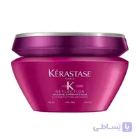 ماسک موی کراستاس KERASTASE مدل رفلکشن Reflection حجم ۲۰۰ میل | تقویت کننده و ترمیم کننده و محافظ موی رنگ شده ا Kerastase Reflection Masque Chromatique – for fine hair 200ml