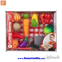 ست کوچک اسباب بازی صیفی جات برشی Cutting Game
