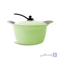 قابلمه سرامیک ۳۲ سانت سبز عرشیا مدل C622-1958