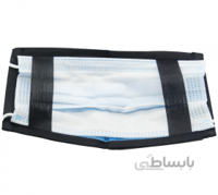 ماسک کاور پارچه ای طرحدار دولایه برای ماسک سه لایه تنفسی