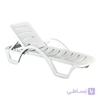 تخت کنار استخر دسته دار مدل ۹۱۵ ناصر پلاستیک