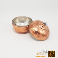 قندان مسی انار سایز متوسط