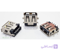 جک USB2 لپ تاپ کد 607 ا USB 2.0 Port Jack Socket