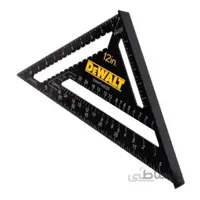 خط کش و گونیا دیوالت مدل DWHT46032-0 ا DEWALT Premium Rafter Square