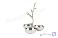 اردو خوری 3 کاسه طرح شاخه گوزنی سایز بزرگ