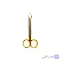 قیچی کرون بر سر صاف دسته طلایی دنتال دیوایس
