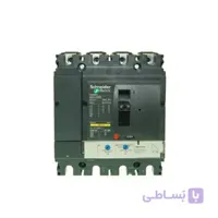 کلید اتوماتیک اشنایدر الکتریک چهار پل 250 آمپر ظرفیت قطع 25KA - حفاظت سه پل