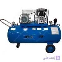 کمپرسور باد آبک 300 لیتری 8 بار 3 اسب 2 سیلندر تک فاز مدل ABAC B3800