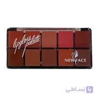 پالت رژ لب New Face مدل A