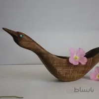 ظرف شکلات چوبی طرح غاز