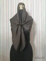 روسری زنانه قهوه ایی