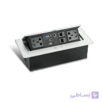 پریز برق دکمه تاچ مکانیکی فانتونی مدلF-0N-337-01