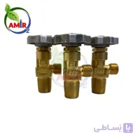 شیر کپسول اکسیژن ایرانی بدون سوپاپ BBB