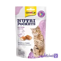 تشویقی گربه جیم کت مدل(Nutri Pockets with Duck) طعم اردک با وزن 60 گرم