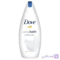 شامپو بدن داو حاوی کرم مرطوب کننده مدل caring bath حجم 500 میلی لیتر