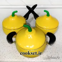 سرویس قابلمه نوزادی میوه ای طرح گلابی