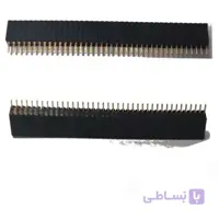 پین هدر مادگی صاف 40*1 پین 1.27 میلیمتر
