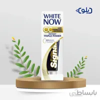 خمیر دندان سفیدکننده سیگنال وایت ناو مدل CC