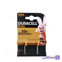 باتری نیم قلمی دوراسل مدل Plus Power بسته 2 عددی ساخت بلژیک