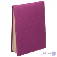 دفتر پارچه ای بی خط P1770 بنفش