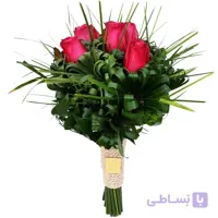 دسته گل 5 شاخه رز