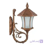 چراغ دیواری حیاطی تکشیدفام مدل ویکتوریا کمرباریک 8203U