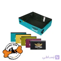 ظرف خاک مسافرتی گربه