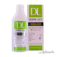 شامپو ضد شوره مناسب موها و شوره چرب درمالیفت Dermalift Vita Ker Anti Dandruff Shampoo For Greasy Hair