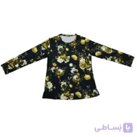 بلوز دخترانه کرپ کش استین بلند
