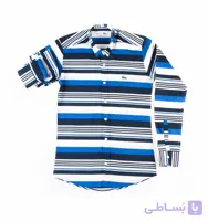 پیراهن مردانه طرح لاکوست راه راه P1001