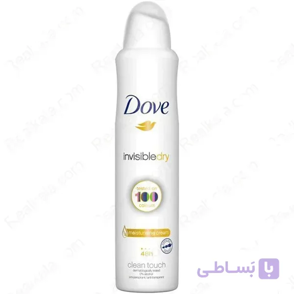 اسپری ضد تعریق زنانه داو مدل اینویزیبل درای Dove Invisible Dry Spray 250ml