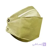 ماسک چهار لایه سه بعدی ویستا زرد ا Four-layer 3D Vista yellow mask