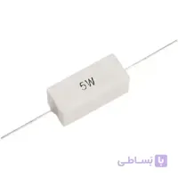 مقاومت 10 اهم 5 وات آجری