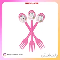 تم دندون صورتی چنگال