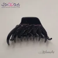 کلیپس مو نگین دار مشکی کد 3
