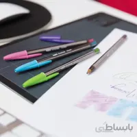 خودکار بیک Bic کریستال cristal قطر نوشتاری 1.6 میل